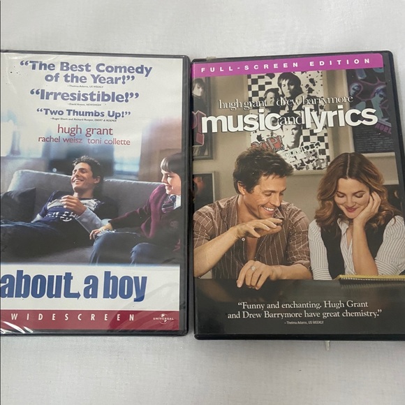 2 Hugh Grant DVD LOT about a boy
music and lyrics - Picture 1 of 9
